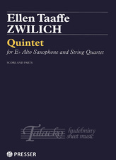 Quintet for alto saxophone ans String quartet